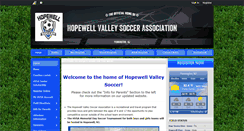 Desktop Screenshot of hvsasoccer.org